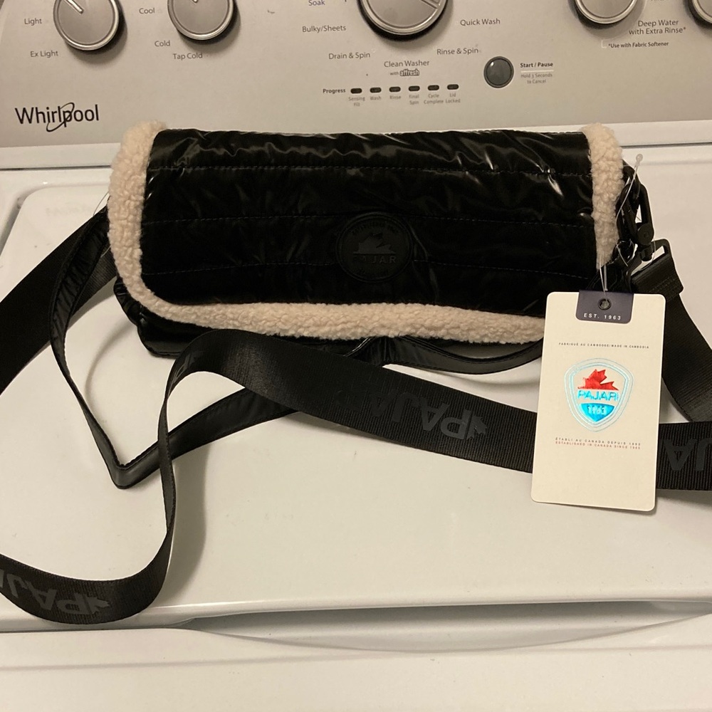 Pajar Black Crossbody Bag